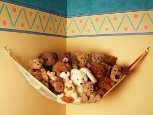 Teddy Hammock JUMBO Toy Storage Net - Primary