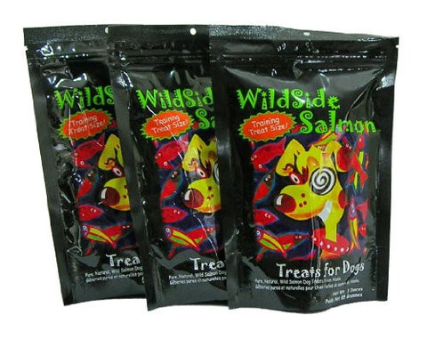 WildSideSalmon Training Treats for Dogs - 3oz