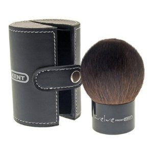 Twelve From Kent, Powder/Bronzer/Kabuki Travel Brush with Case (TWMU12)