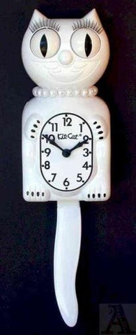 Kit Cat Clock (FM) (Color: White)