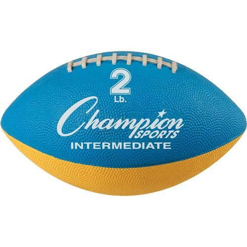 Champion Sports Intermediate Weighted Football Trainer