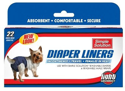 Simple Solution Diaper Liners 22pk