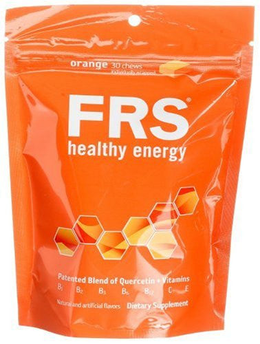 FRS Healthy Energy Chews, 30-Count Bag (Flavor: Orange)
