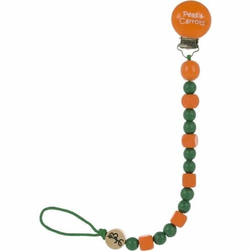 Bink Link Peas and Carrots Pacifier Attacher