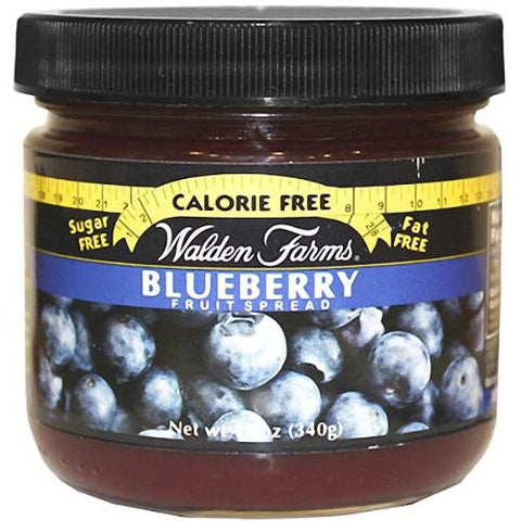 Walden Farms Blueberry Fruit Spread Calorie Free, Carb Free, Fat Free, Sugar Free