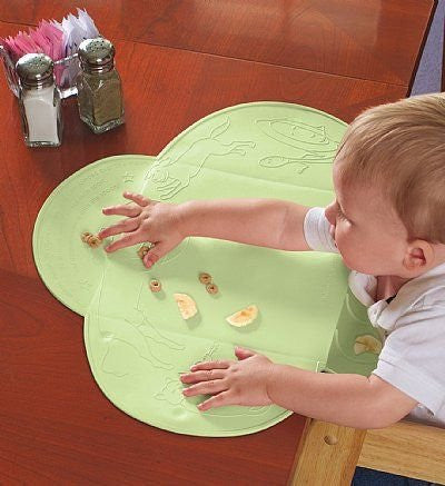 Kiddopotamus Tinydiner Placemat (Color: Green)