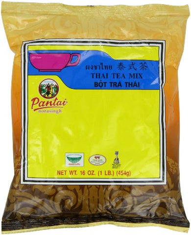Thai Iced Tea Traditional Restaurant Style,16 oz (1LB.)