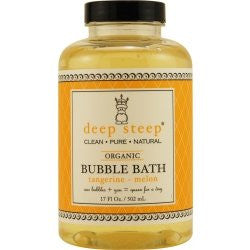 Deep Steep Bubble Bath, Tangerine Melon, 17.5 Ounce
