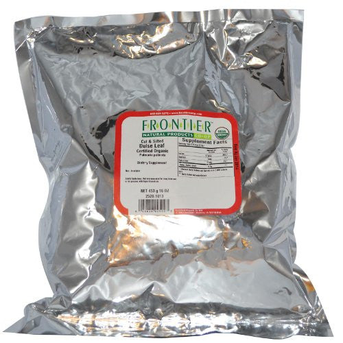 Bulk Dulse Leaf Flakes, ORGANIC (Atlantic Ocean Coast), 1 lb. package