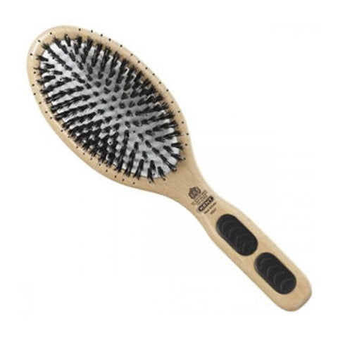 Kent Natural Shine Large Cushion Porcupine and Bristle Hairbrush