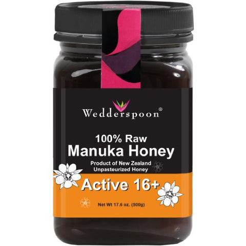 100% Raw Premium Manuka Honey Active 16+ 500g/17/6oz