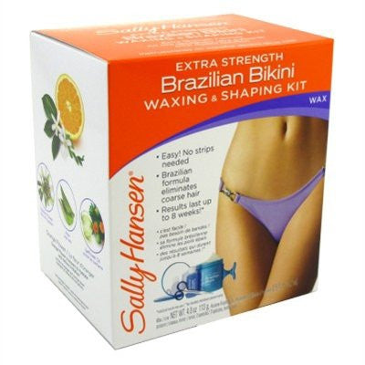 Extra Strength Brazilian Bikini Waxing & Shaping Kit