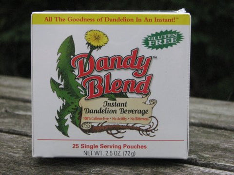 Dandy Blend Instant Herbal Beverage with Dandelion -- 25 Pouches