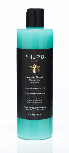 Philip B Nordic Wood 1 Step Hair & Body 11.8-Ounces