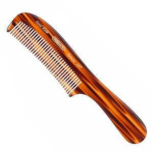 Kent Hand-Made 25mm Wet/Thick Coarse Hair Large Handled Rake Comb - 10T