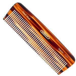 Kent The Handmade Comb - 146 mm Medium Size for Thick/Coarse Hair Sawcut 12T