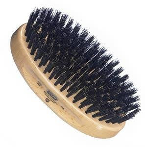 Kent Oval Beachwood with Pure Black Bristle, MG2