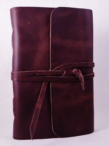 Classic Travel Journal with Strap Closure, Chocolate Brown