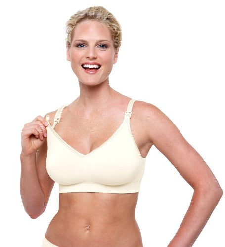 Bravado Designs The Body Silk Seamless Nursing Bra (Large) (Ivory)