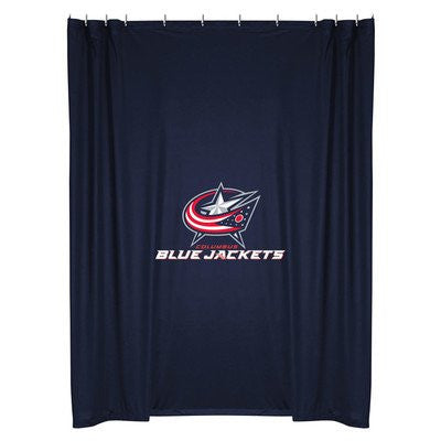 SHOWER CURTAIN Columbus Blue Jackets - Color Midnight - Size 72x72