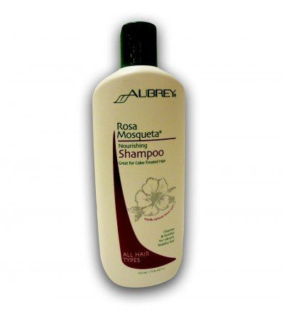 Aubrey Organics - Rosa Mosqueta Nourishing Shampoo, 11 fl oz liquid