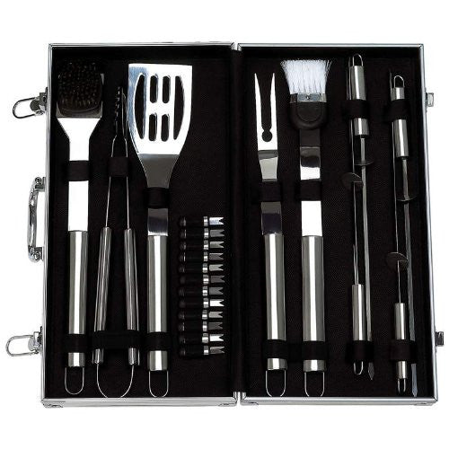 22pc Stainless Steel Barbeque Set