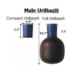 Uribag Folding Urinal - Male
