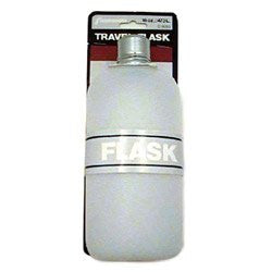 Plastic Travel Flask, 16 oz.