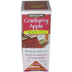 Bigelow® Cranberry Apple Tea, 28/Bx