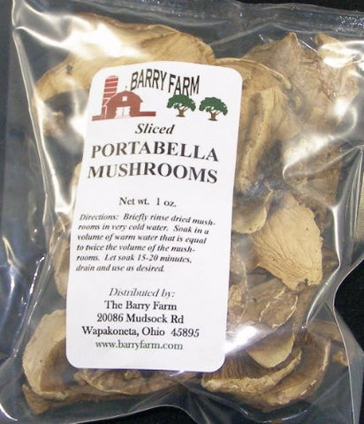 Portabella Mushrooms Air Dried, 1 oz