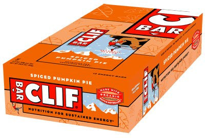 Clif Bar Energy Bars, Spiced Pumpkin Pie 12 Count