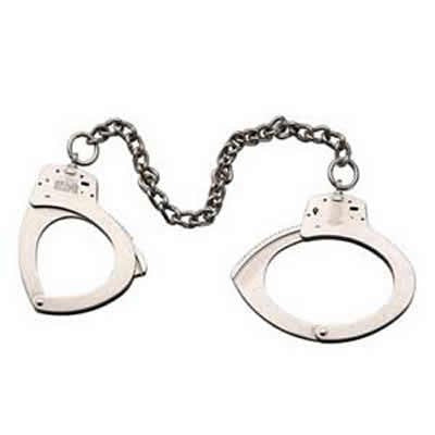 Model 1900 Nickel Leg Irons - Satin Nickel
