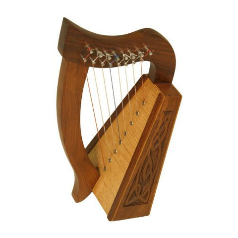 Lily Harp, 8 Strings, Knotwork - Roosebeck