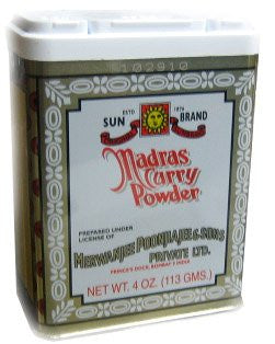 Madras Curry Powder 4.0 OZ