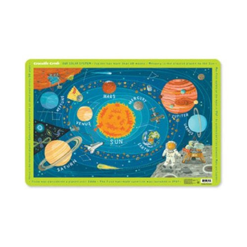 Crocodile Creek Placemat - in your choice of designs (Color: Solar System)