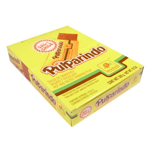 de la Rosa Pulparindo, Hot and Salted Pulp Candy, 10-Ounce Box