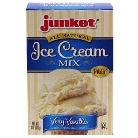 Junket Ice Cream Mix Vanilla 4.0 OZ