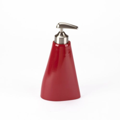 Umbra Orvino Bath Collection Soap Pump (Color: Red)