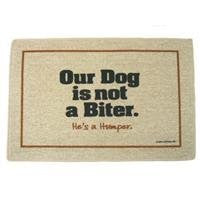 Our Dog Not a Biter Indoor/Outdoor Doormat