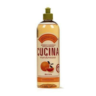 Fruits and Passion's Cucina Dish Detergent 500ML (Scent Name: Sanguinelli Orange Fennel)