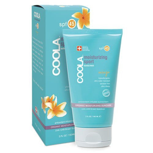 Coola Classic Sport SPF 45 Sunscreen, Mango, 5 Ounce