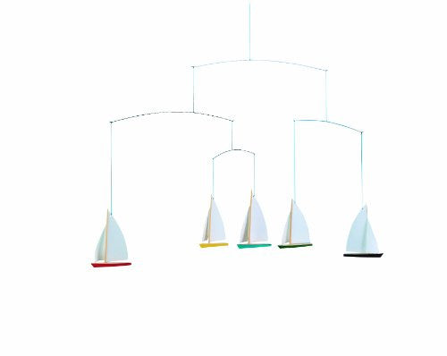 Flensted Mobiles Nursery Mobiles, 5 Dinghy Regatta