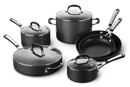 Simply Calphalon Nonstick 10 Piece Set