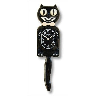 Small Kit-Cat Clock in Black