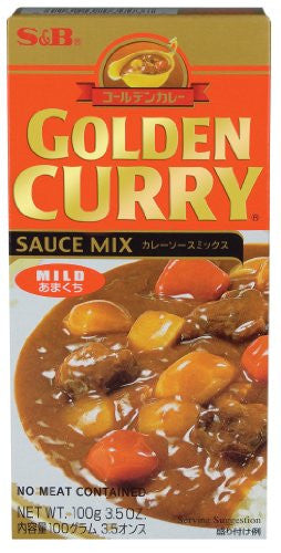 Golden Curry Sauce Mix Mild 3.5 OZ (Pack of 12)