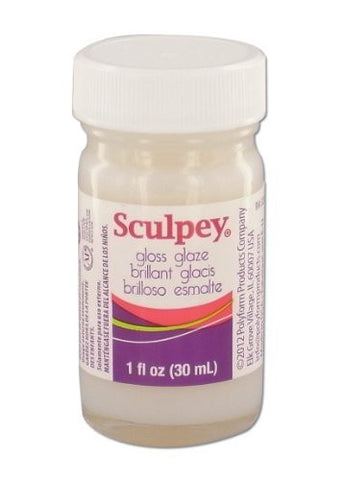 Sculpey Glaze ‐‐ Gloss, 1 fl oz