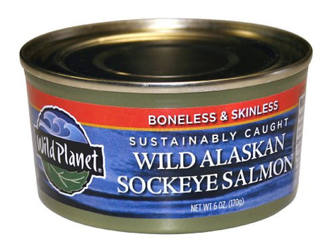 Wild Planet Wild Sockeye Salmon 6.0 OZ