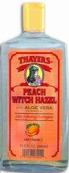Thayer's: Witch Hazel with Aloe Vera, Peach Astringent 12 oz (2 pack)