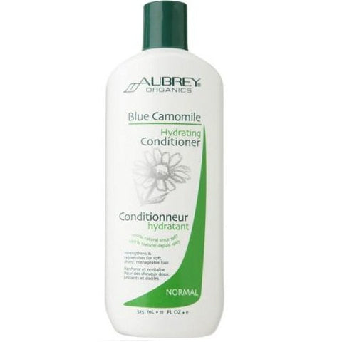 Aubrey Organics Blue Camomile Hydrating Conditioner, 11-Ounce Bottles (Pack of 2)