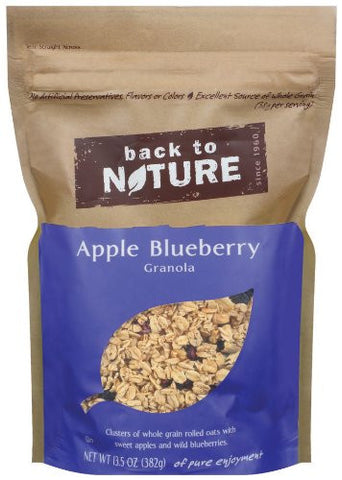 Back to Nature Apple Blueberry Granola 13.5 OZ